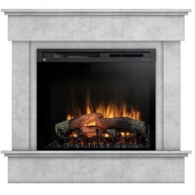 DIMPLEX TORMES CONCRETE 28 XHD free standing electric fireplace 1