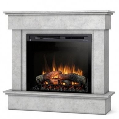 DIMPLEX TORMES CONCRETE 28 XHD free standing electric fireplace