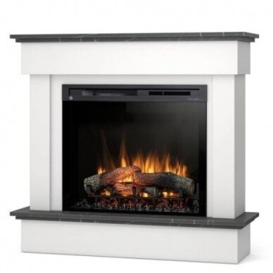 DIMPLEX TORMES WHITE-BLACK MARMUR 28 XHD elektrikamin