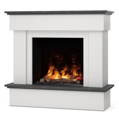 DIMPLEX TORMES WHITE-BLACK MARMUR cassette 600 elektrikamin