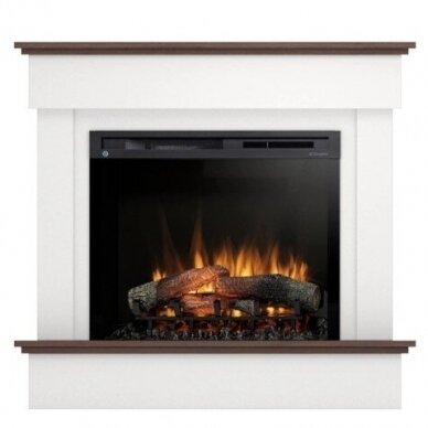 DIMPLEX TORMES WHITE-OAK 28 XHD free standing electric fireplace 1