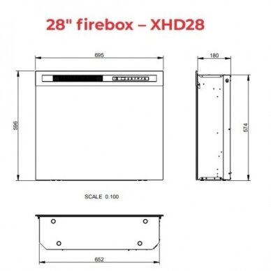 DIMPLEX TULA OAK 28 XHD elektrikamin 2