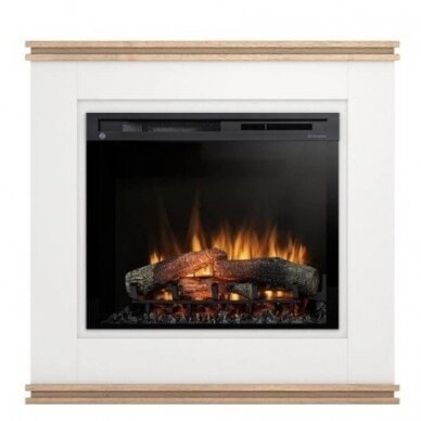 DIMPLEX VENA WHITE-LIGHT OAK 28 XHD электрические камин с порталом 1