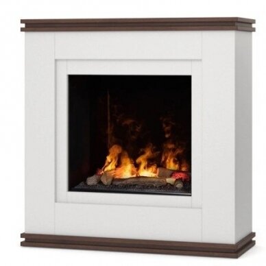 DIMPLEX VENA WHITE-OAK cassette 600 free standing electric fireplace