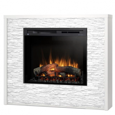 DIMPLEX VERDE WHITE 28 XHD free standing electric fireplace