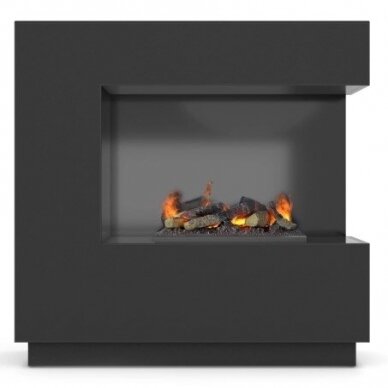 DIMPLEX ZEN R BLACK free standing electric fireplace 1