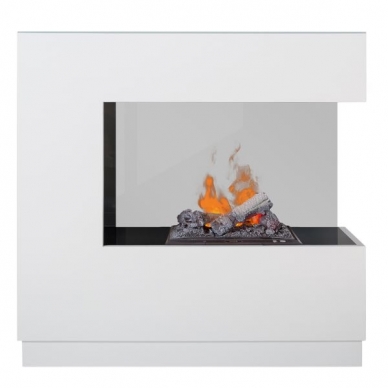 DIMPLEX ZEN WHITE free standing electric fireplace 1