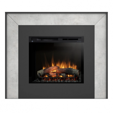 DIMPLEX ZUNI BLACK-CONCRETE 28 XHD Elektrokamin