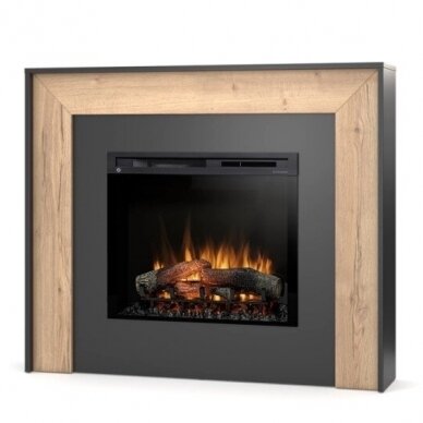 DIMPLEX ZUNI BLACK-LIGHT OAK 28 XHD электрические камин с порталом