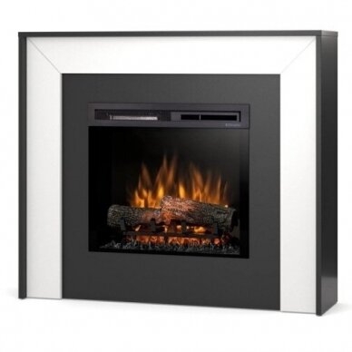 DIMPLEX ZUNI BLACK-WHITE 23 XHD free standing electric fireplace