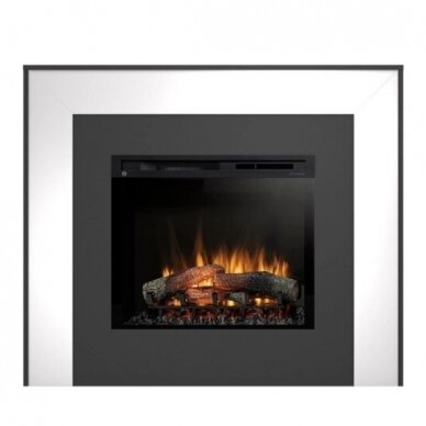 DIMPLEX ZUNI BLACK-WHITE 28 XHD free standing electric fireplace 1