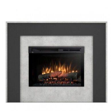 DIMPLEX ZUNI CONCRETE-BLACK 26 XHD free standing electric fireplace 1