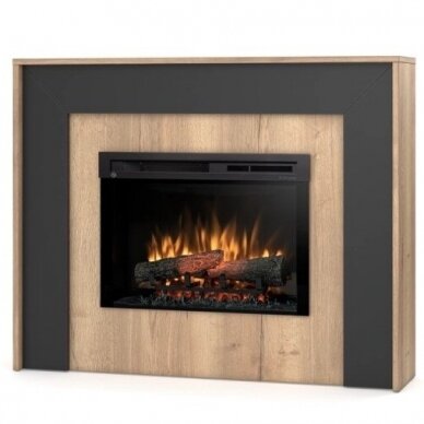 DIMPLEX ZUNI LIGHT OAK-BLACK 26 XHD электрические камин с порталом