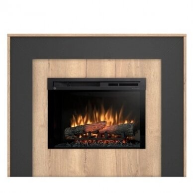 DIMPLEX ZUNI LIGHT OAK-BLACK 26 XHD электрические камин с порталом 1