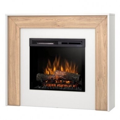 DIMPLEX ZUNI WHITE-LIGHT OAK 23 XHD электрические камин с порталом