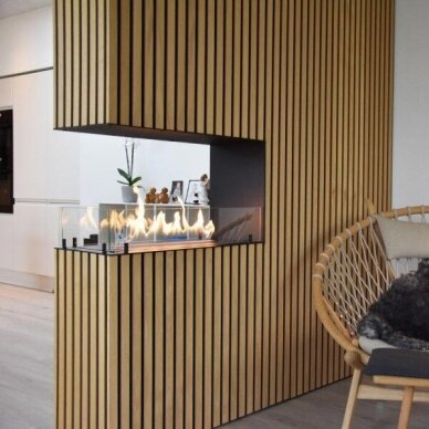 FOCO ROOM DIVIDER 1200 bioethanol built-in fireplace