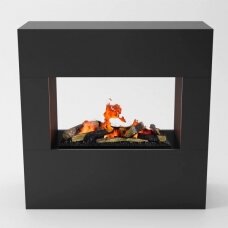 GLOW FIRE GOETHE Cassette 600 BLACK pastatomas vandens garų elektrinis židinys