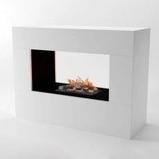 GLOW FIRE KONSALIK Cassette 600 WHITE pastatomas vandens garų elektrinis židinys