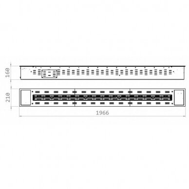 GlammFire Crea7ion EVOPlus 1600 FIRE LINE биокамин встраиваемый 3