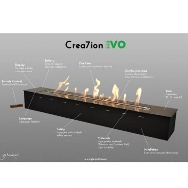 GlammFire Crea7ion EVOPlus 400 FIRE LINE automatinis biožidinys 2