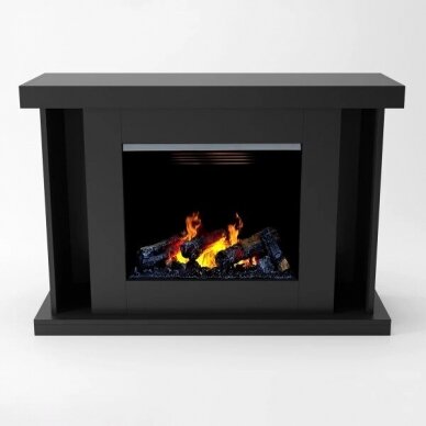 GLOW FIRE ARES BLACK free standing electric fireplace 2