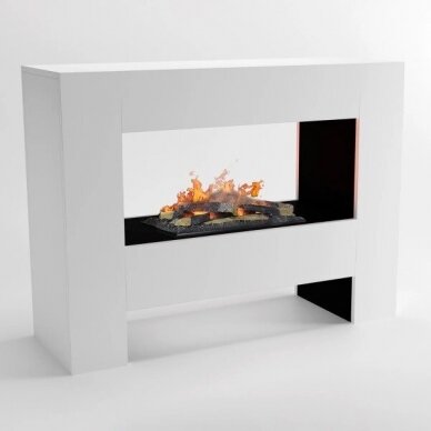 GLOW FIRE FALLADA Cassette 600 free standing electric fireplace 2