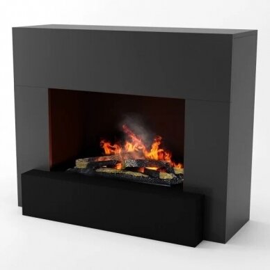 GLOW FIRE HAUPTMANN Cassette 600 BLACK elektrikamin