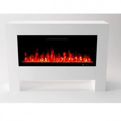 GLOW FIRE HERMES WHITE электрические камин с порталом 1