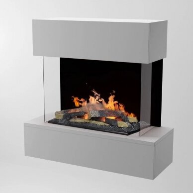 GLOW FIRE HOLDERLIN electric fireplace wall-mounted 2