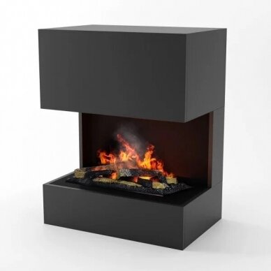 GLOW FIRE KASTNER BLACK Cassette 600 электрические камин