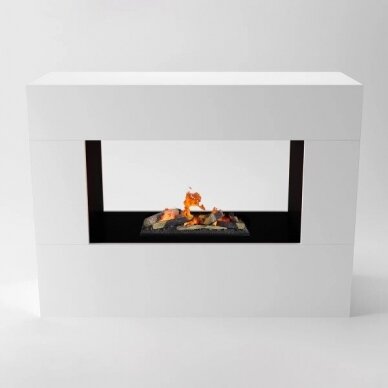 GLOW FIRE KONSALIK Cassette 600 free standing electric fireplace