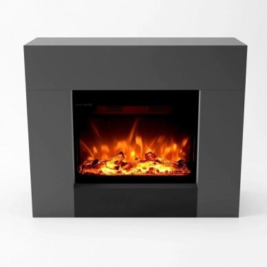 GLOW FIRE METIS GREY электрические камин с порталом 2