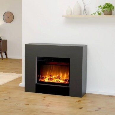 GLOW FIRE METIS GREY elektrikamin