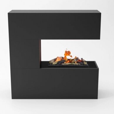 GLOW FIRE SCHILLER Cassette 600 BLACK электрические камин