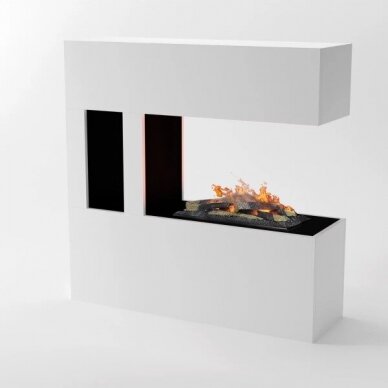 GLOW FIRE SCHILLER POCKET Cassette 600 free standing electric fireplace 1