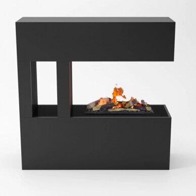 GLOW FIRE SCHILLER POCKET Cassette 600 BLACK электрические камин