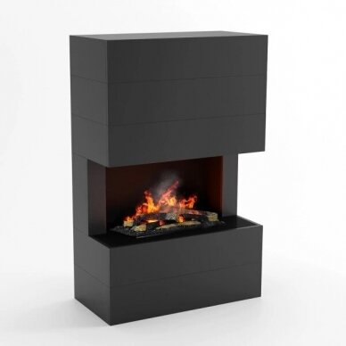 GLOW FIRE TUCHOLSKY Cassette 600 BLACK электрические камин 2