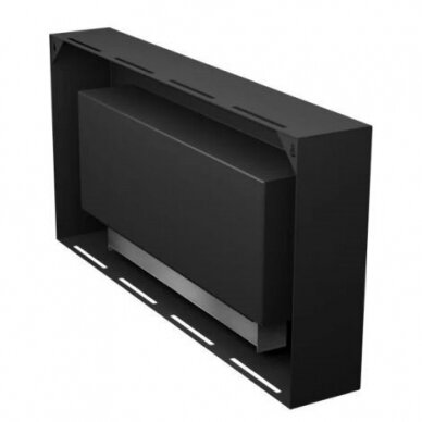 HITZE JAZZ GLASS BLACK bioethanol fireplace wall-mounted 1