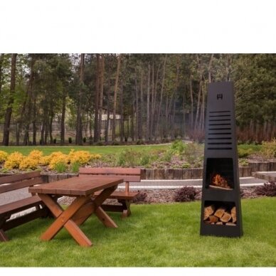 HITZE TORRE fire pit