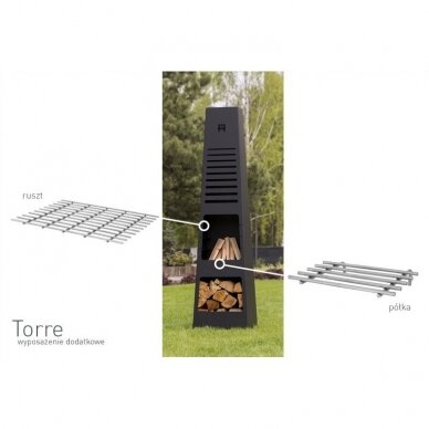 HITZE TORRE fire pit 1