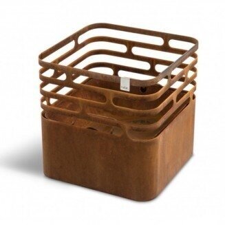 HOFAST CUBE RUST Gartenfeuerstelle