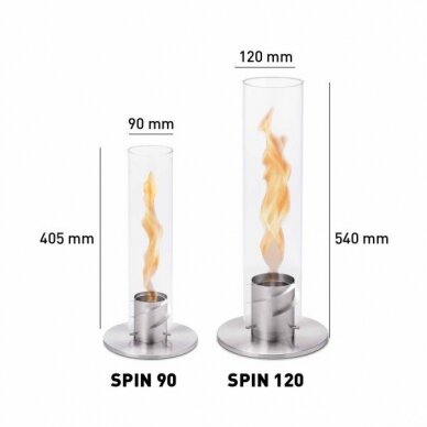 HOFAST SPIN 1200 Table-top GREY pastatomas stalinis biožidinys 3