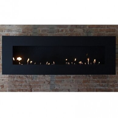 ICON FIRES NERO WALL RANGE 1750 BLACK sienas biokamīns