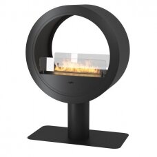 INFIRE INCYRCLE 2SIDE BLACK free standing biofireplace