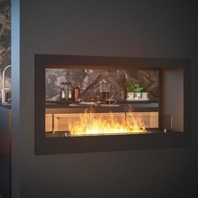 INFIRE 2SIDE 900 bioethanol built-in fireplace 2