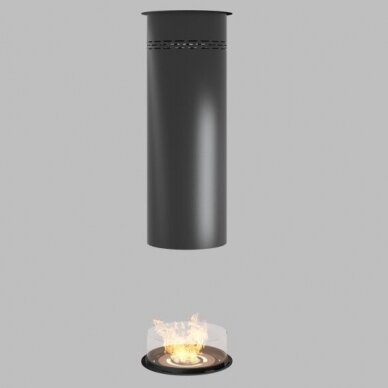 INFIRE INROUND ceiling mounted bioethanol fireplace 2