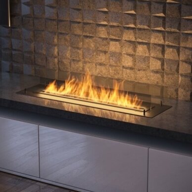 INFIRE INSERT BLACK 1200 bioethanol fireplace burner 4