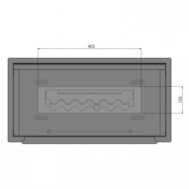 INFIRE INTILED WHITE free standing biofireplace 5