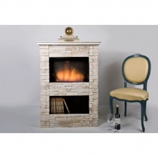 KAMI ANTYCZNY STONE PORTAL free standing bioethanol fireplace