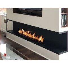 KAMI IZALKO 3350X500X300 bioethanol built-in fireplace